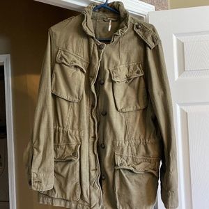 Free people army jacket